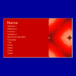 ABSTRACT RANDOM FRACTALS RED BURGUNDY DAZED FRACTA business cards