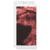 Abstract Red & Black Asian Tree rack cards by VoXeeD Abstract Red & Black Asian Tree rack cards