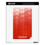 Abstract Red Construct: Skin For The NOOK Color