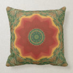 Abstract  Red Maple Leaves Kaleidoscope Pillows