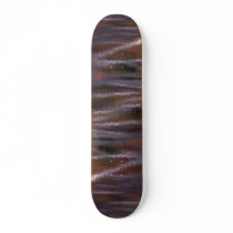 Abstract Reflection of autumn foliage in a beaver Skate Decks
