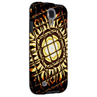 Abstract Reflection of the Sun Galaxy S4 Case
