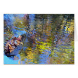 Abstract Reflections Greeting Card