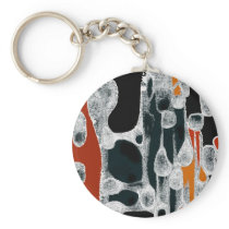 Abstract Relocation Keychain