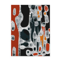 Abstract Relocation postcards