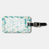 Abstract retro background luggage tags
