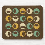 Abstract Retro Modern Spheres Mousepad