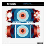 Abstract Retro Vinyl Skins Decals For PSP 3000