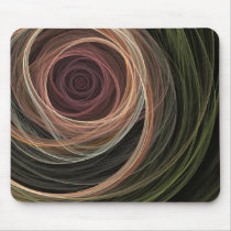 Abstract Rose Fractal mousepad