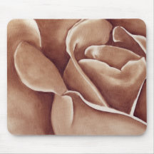 Abstract Rose in Oil Mouse Mat