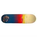 Abstract Rose Skateboard Deck