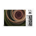 Abstract Rose stamp