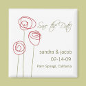 Abstract Roses- Personalize it! magnets by DioSelina Abstract Roses- Personalize it! magnets