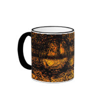 Abstract Rustic mugs