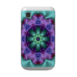 abstract Samsung galaxy case with fantasy flower