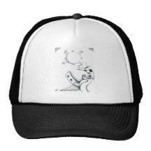Abstract Scene Twisted Beach Hats