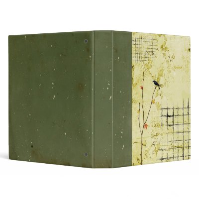 abstract scrapbook vinyl binders by clean_world