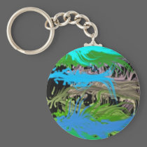 Abstract Seas keychains