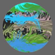 Abstract Seas stickers