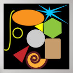 Abstract Shapes 2 Posters