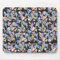 Abstract Shapes Collage mousepads