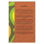 Abstract Shapes Design stationery