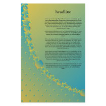 Abstract Shapes Design stationery by karanta Abstract Shapes Design stationery