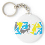 Abstract Shapes Key Chains
