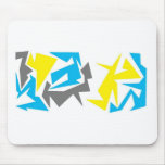 Abstract Shapes Mouse Pad