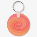 Abstract Sherbert Swirl keychain by SherryHolderHunt Abstract Sherbert Swirl keychain