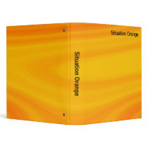 Abstract - Situation Orange binders by artberry Abstract - Situation Orange binders
