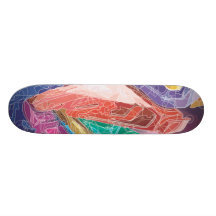 Abstract Skate Deck