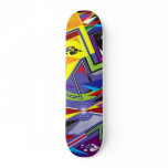 Abstract Skateboard