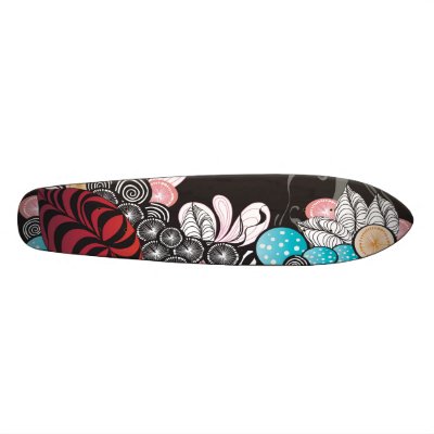 Abstract Skateboard by coconutpie