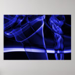 Abstract Smoke Art Photography Poster