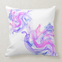 Abstract  Smoke on the Water Pillows