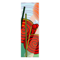 Abstract Snail Bookmarker business cards