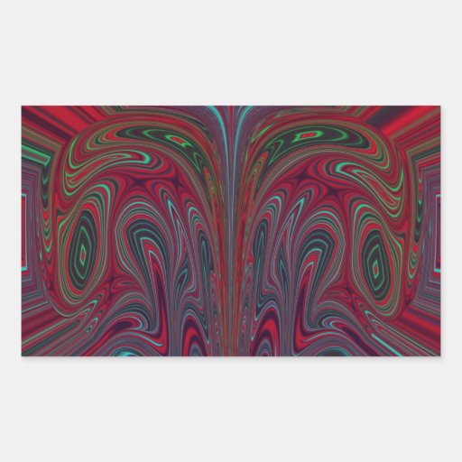 Abstract Snakehead Design Stickers