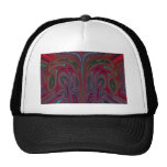 Abstract Snakehead Design Trucker Hat