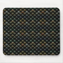 Abstract Snakeskin Pattern Mouse Mats