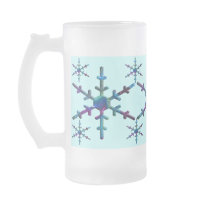 Abstract Snowflake Mug - Customizeable