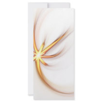 Abstract Solar Flare Custom Rack Cards