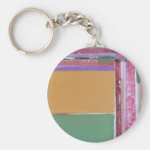 Abstract Space II Keychain