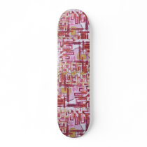 ABSTRACT Space Skateboard by whittyart ABSTRACT Space Skateboard