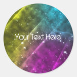 Abstract Space Stickers
