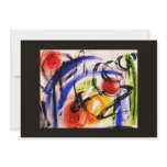 Abstract "Space Travel" Painting Invitation