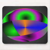 Abstract Spheres Mouse Pads