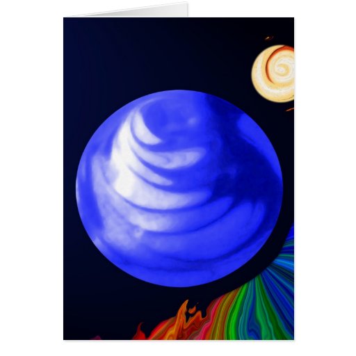 Abstract Spheres Note & Greeting Cards
