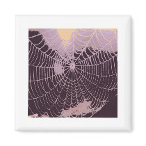 Abstract Spider  Web magnets