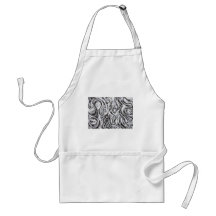 Abstract Spiral Galaxies (surrealism pattern) Aprons